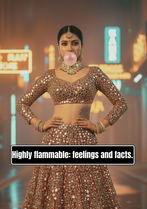 Highly Flammable: Feelings and Facts Tee