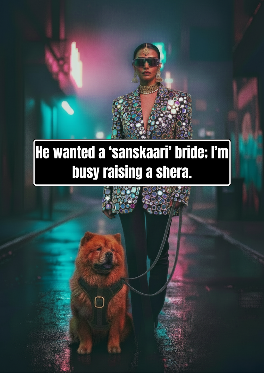 Busy raising a shera